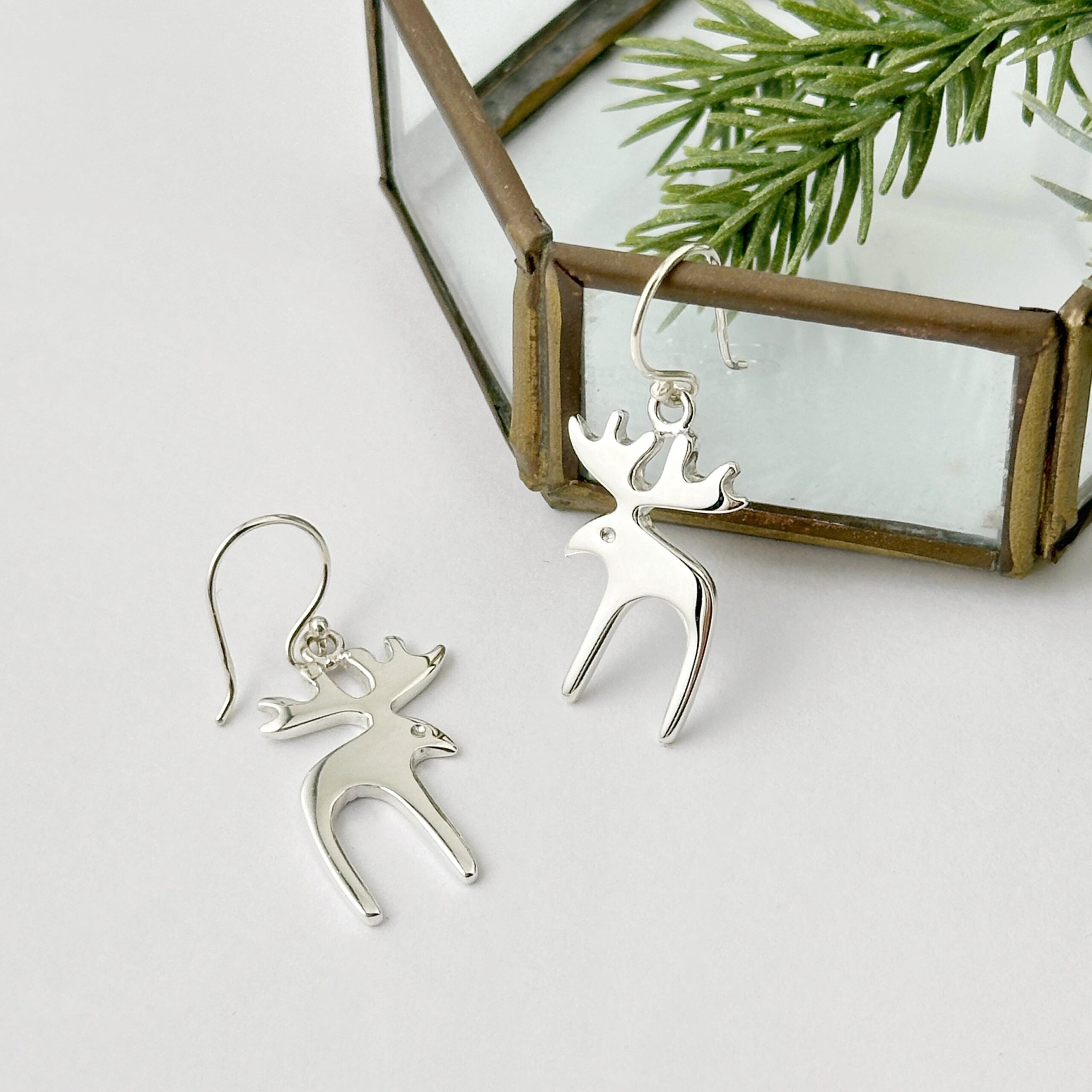 おとぼけ トナカイ フック ピアス リトルラグーン鎌倉