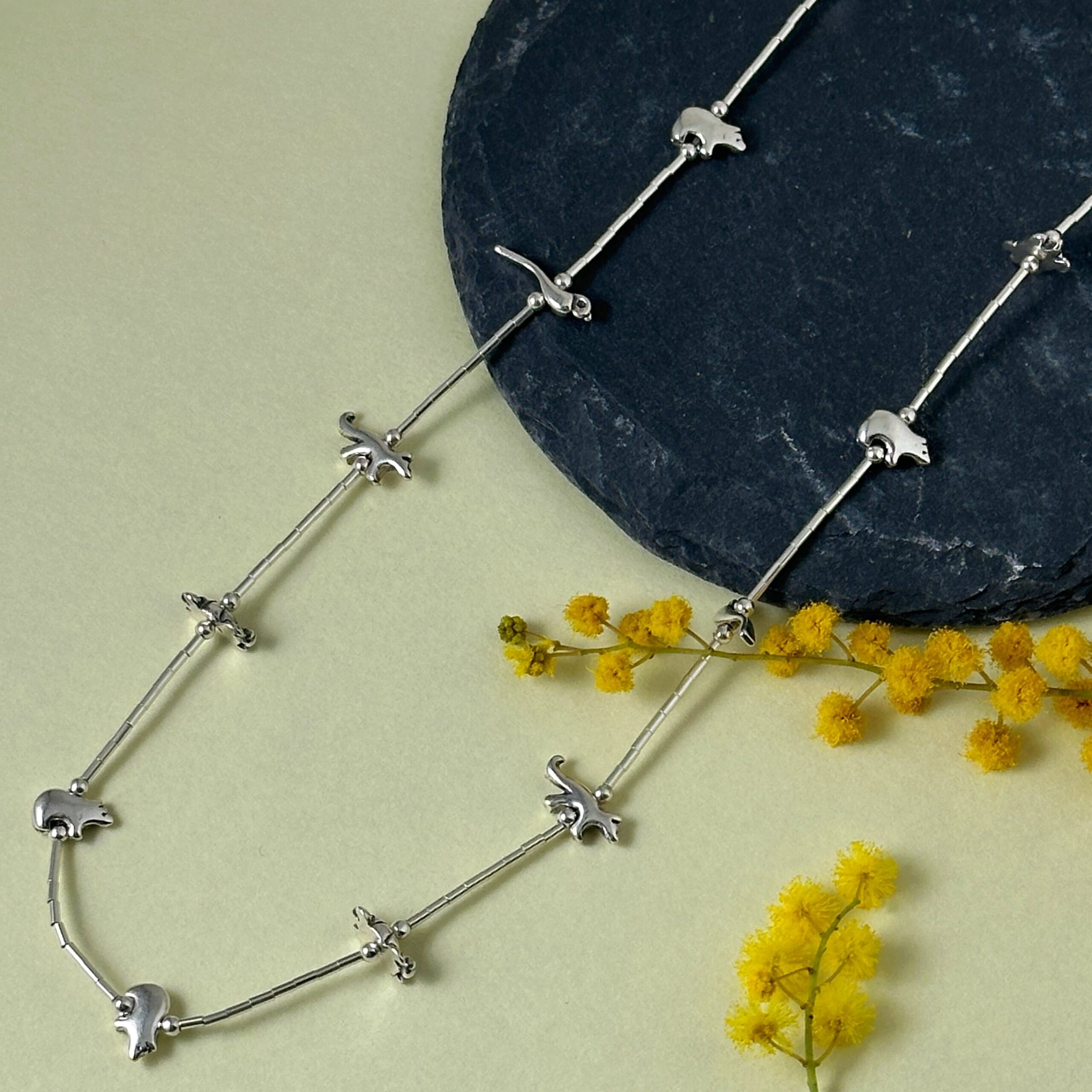 《Indian Jewelry》フェティッシュ ネックレス 72cm リトルラグーン鎌倉