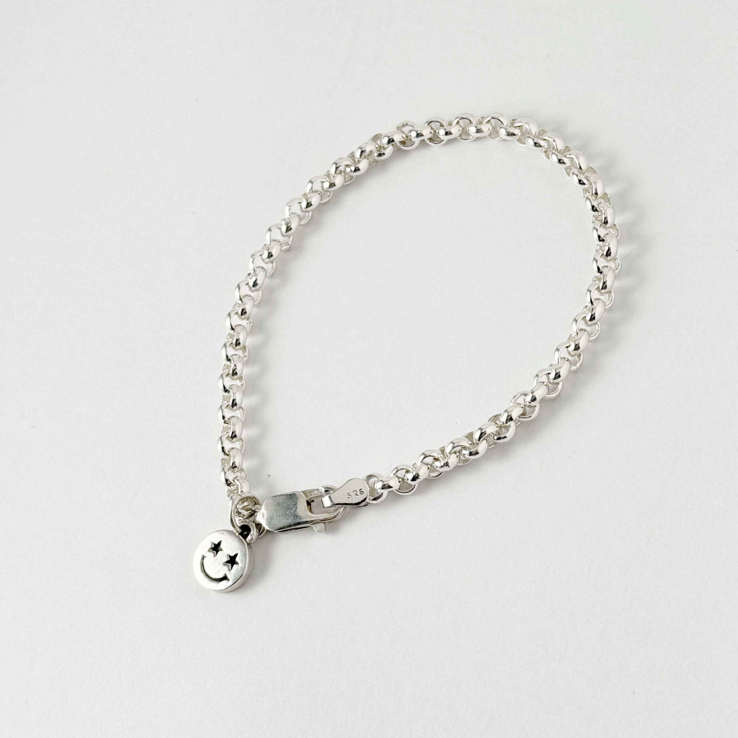 スマイル ハート ロロチェーンブレスレット　リトルラグーン鎌倉