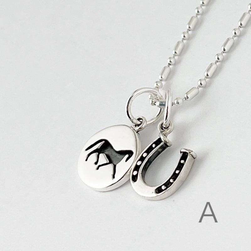 ホースコインと選べる馬蹄ペンダント リトルラグーン鎌倉